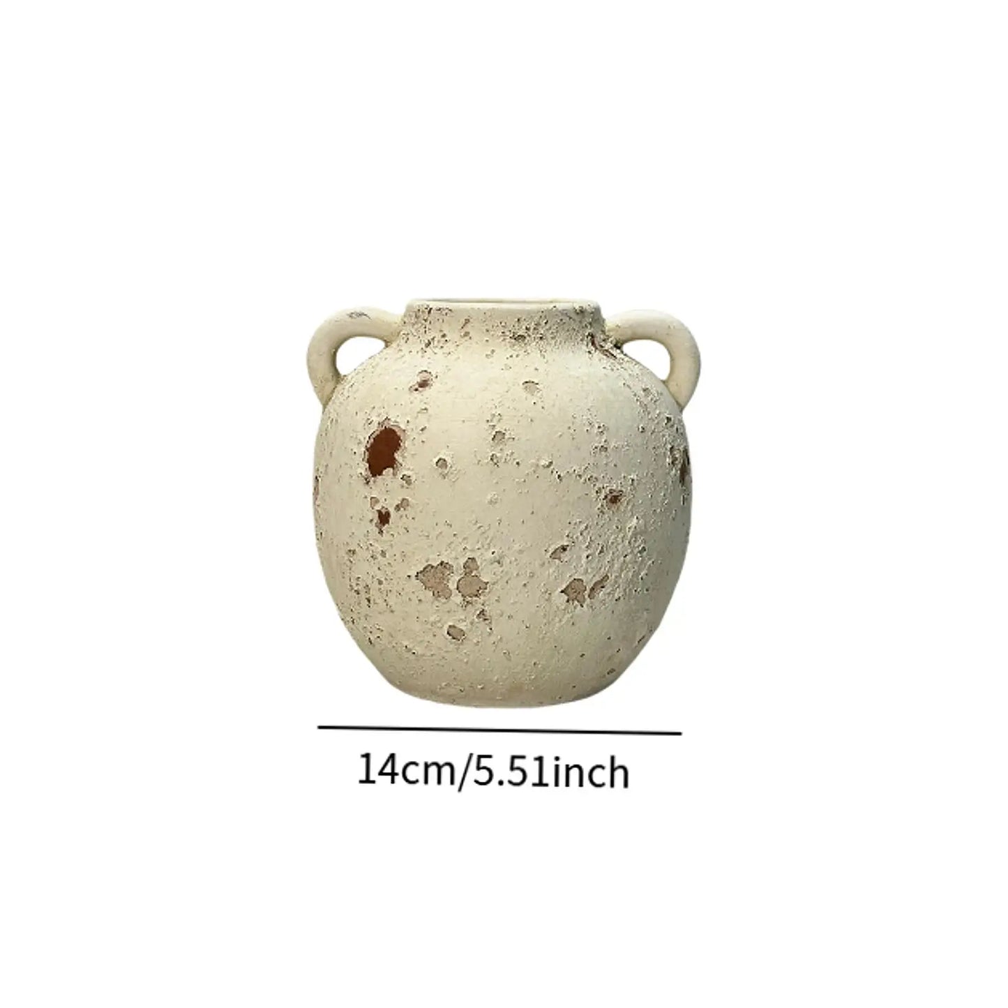 "Rustic" ceramic vase