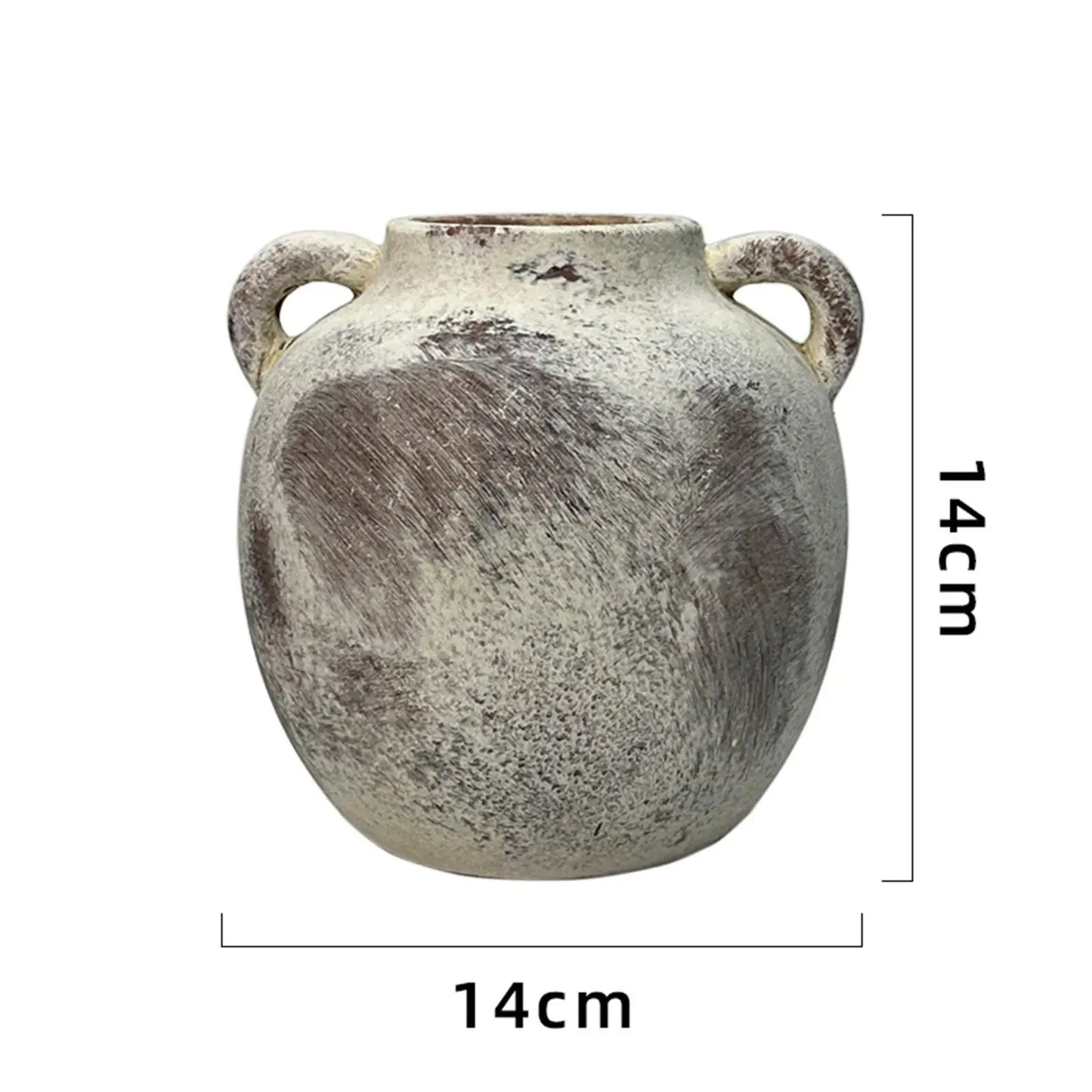 "Rustic" ceramic vase