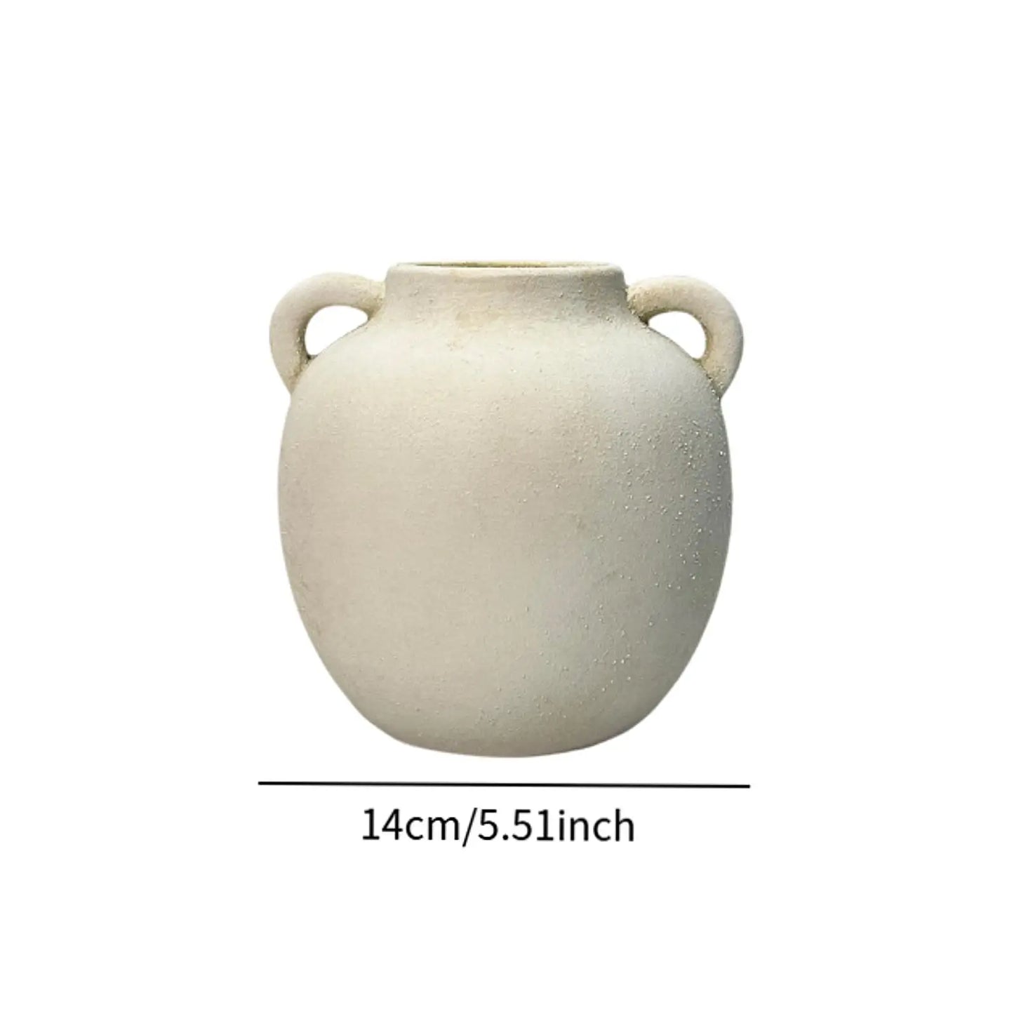 "Rustic" ceramic vase