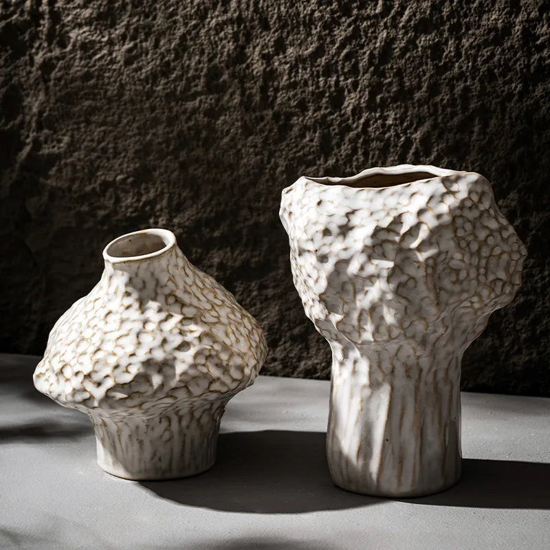 Ceramic "Arborescence" vase
