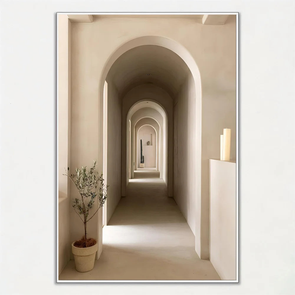 Affiche Murale – Architecture Marocaine & Nature Morte | Style Moderne & Bohème