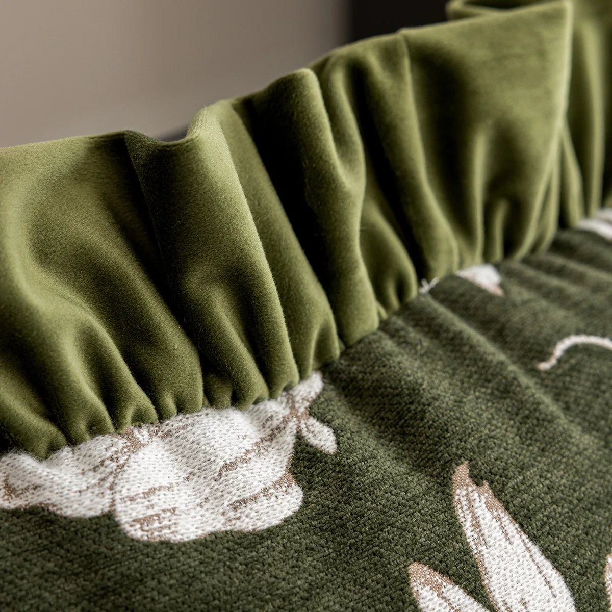 3-Pattern Cushion Cover – “Greenery” Collection