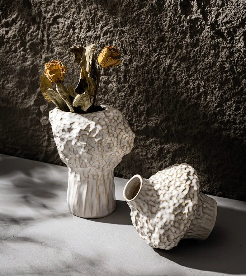 Ceramic "Arborescence" vase