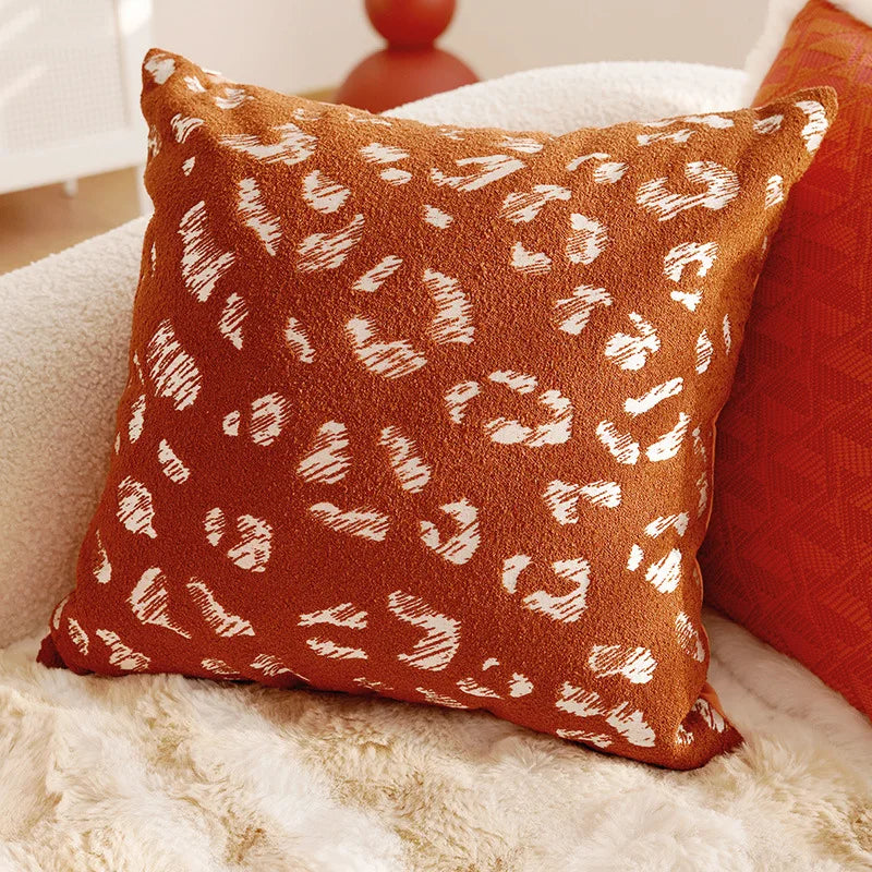 Housse de coussin décoratives – Collection "Coucher d’Ambre"