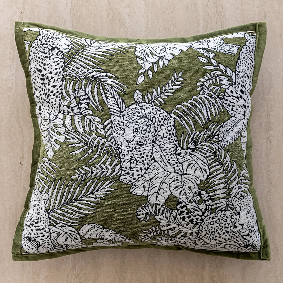 3-Pattern Cushion Cover – “Greenery” Collection