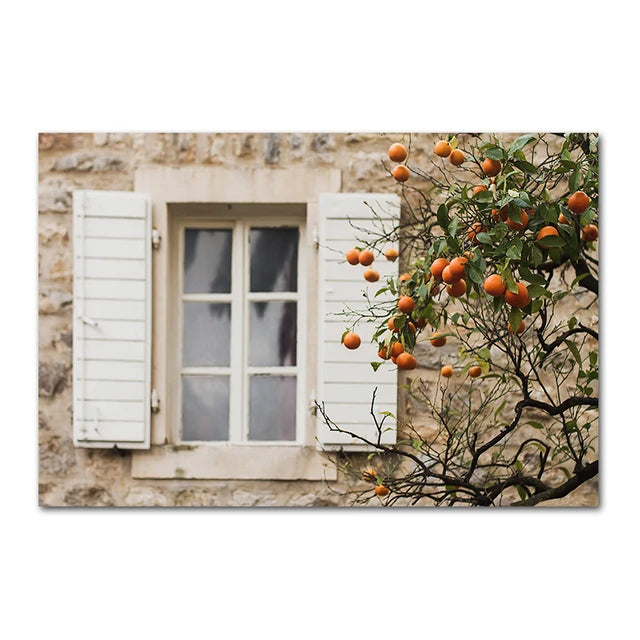 Affiche Murale – Récolte Méditerranéenne de Citrons & Oranges | Art sur Toile