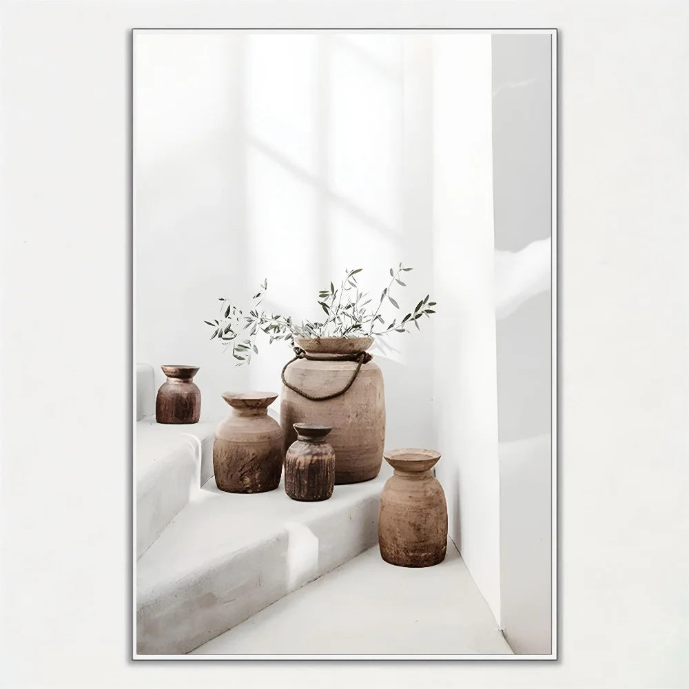 Affiche Murale – Architecture Marocaine & Nature Morte | Style Moderne & Bohème