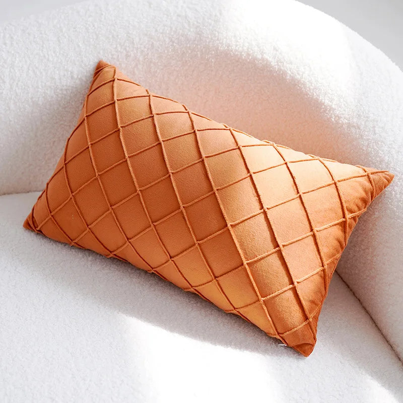 Housse de coussin décoratives – Collection "Coucher d’Ambre"