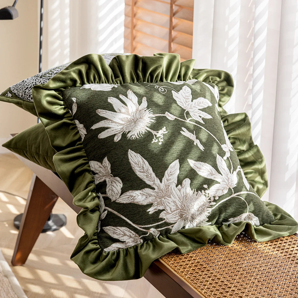 3-Pattern Cushion Cover – “Greenery” Collection