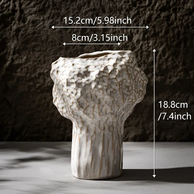 Ceramic "Arborescence" vase