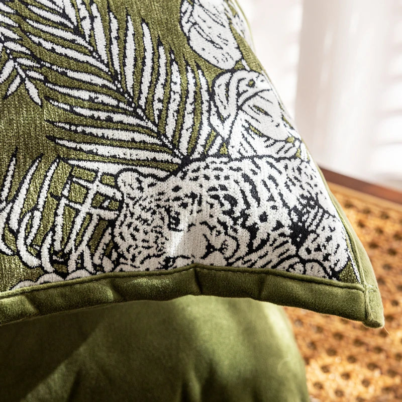 3-Pattern Cushion Cover – “Greenery” Collection