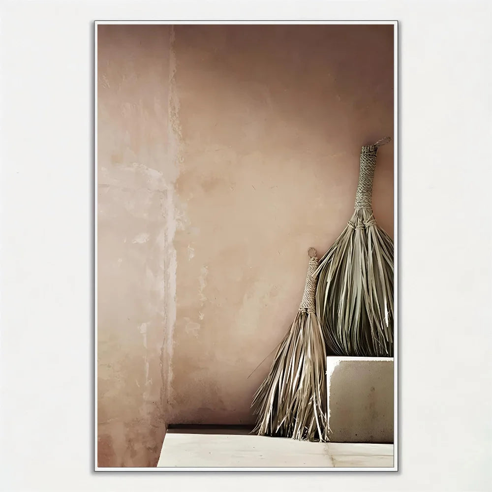 Affiche Murale – Architecture Marocaine & Nature Morte | Style Moderne & Bohème