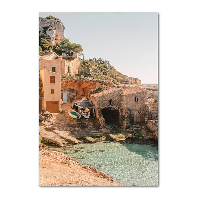 Affiche Murale – Récolte Méditerranéenne de Citrons & Oranges | Art sur Toile