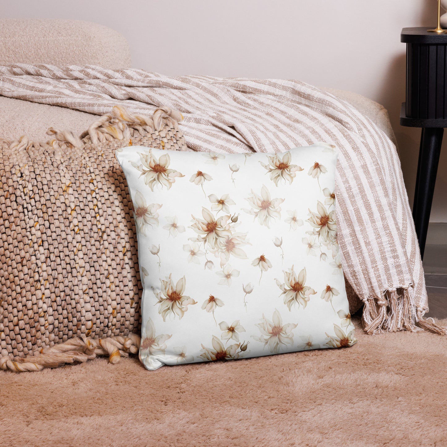 Coussin "anémone"