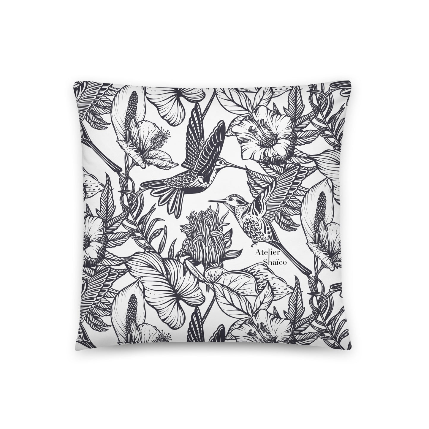 Coussin "héliconia"