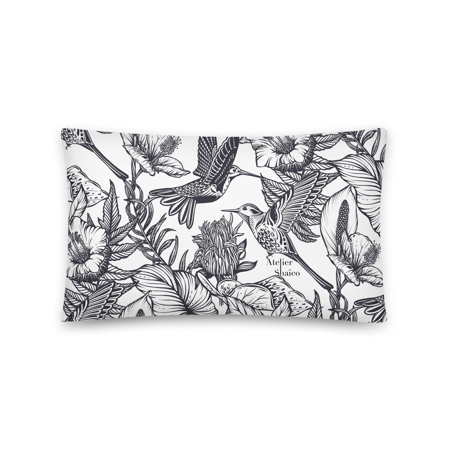 Coussin "héliconia"