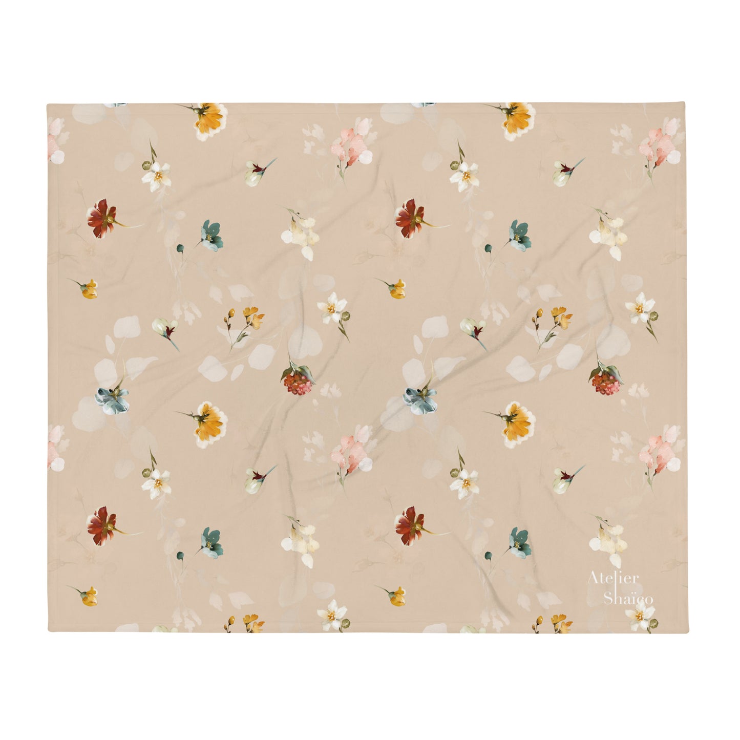 "Begonia" blanket, exclusive to ATELIER SHAICO