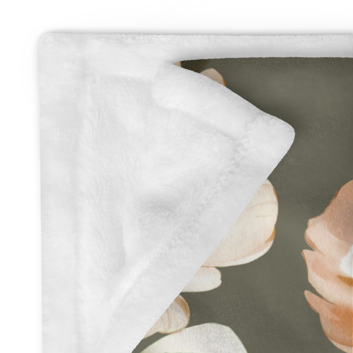 "Rose Champêtre" blanket, exclusive to ATELIER SHAICO