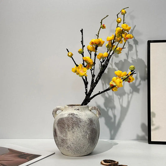 "Rustic" ceramic vase