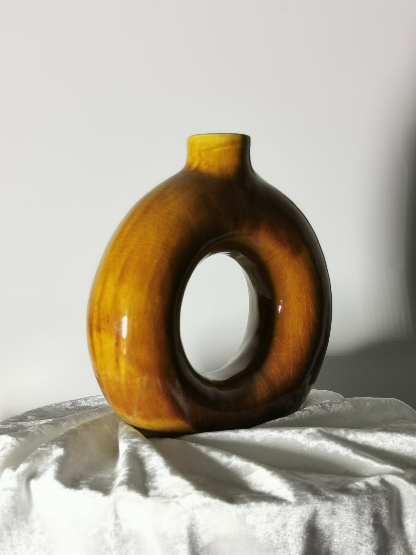 Vase "fleur de miel"