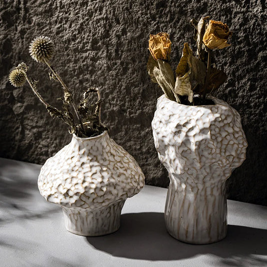 Ceramic "Arborescence" vase