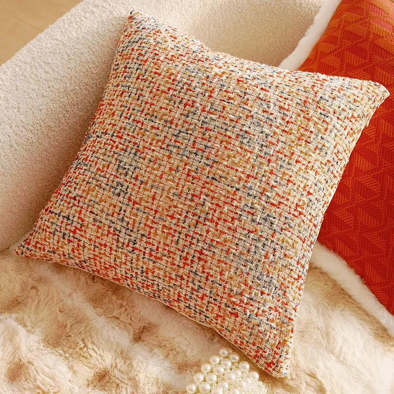 Housse de coussin décoratives – Collection "Coucher d’Ambre"