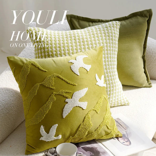 Cushion Cover 14 Patterns – "Greenery" Collection