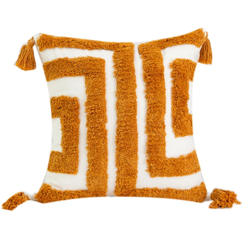 Tufted cushion cover – “Bohemian” collection