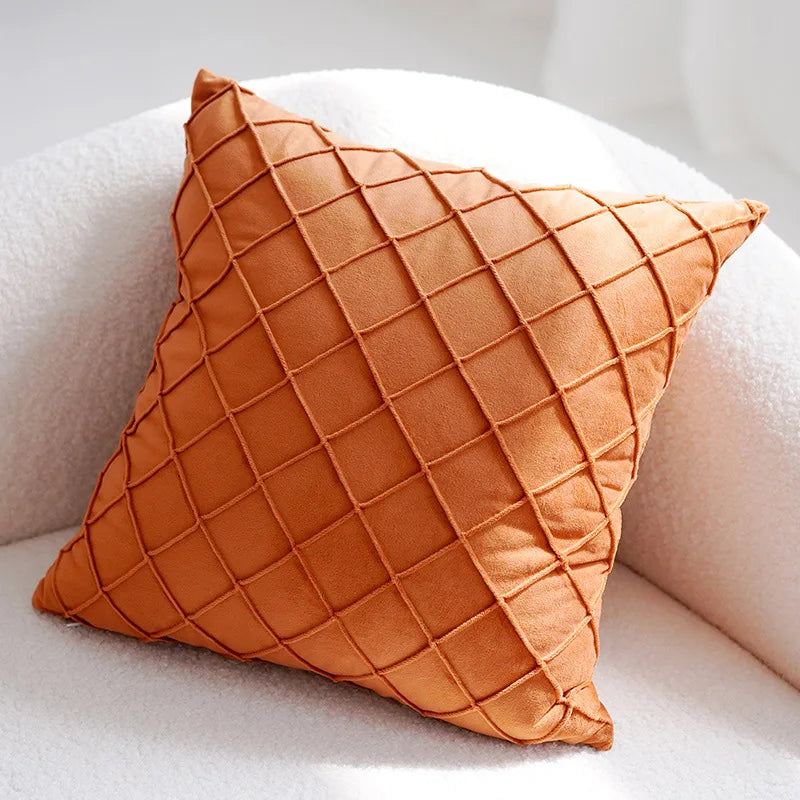 Housse de coussin décoratives – Collection "Coucher d’Ambre"
