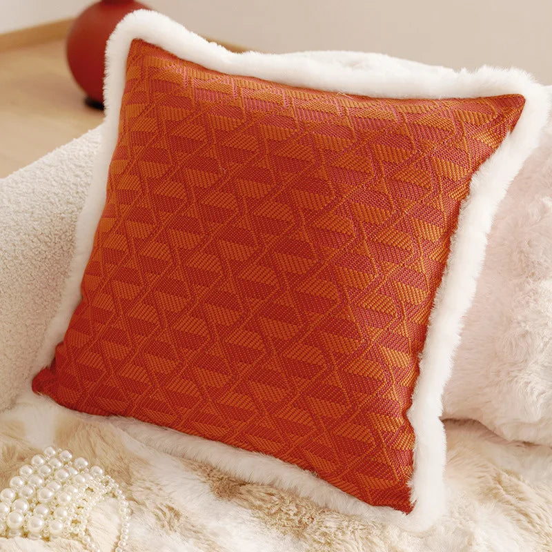 Housse de coussin décoratives – Collection "Coucher d’Ambre"