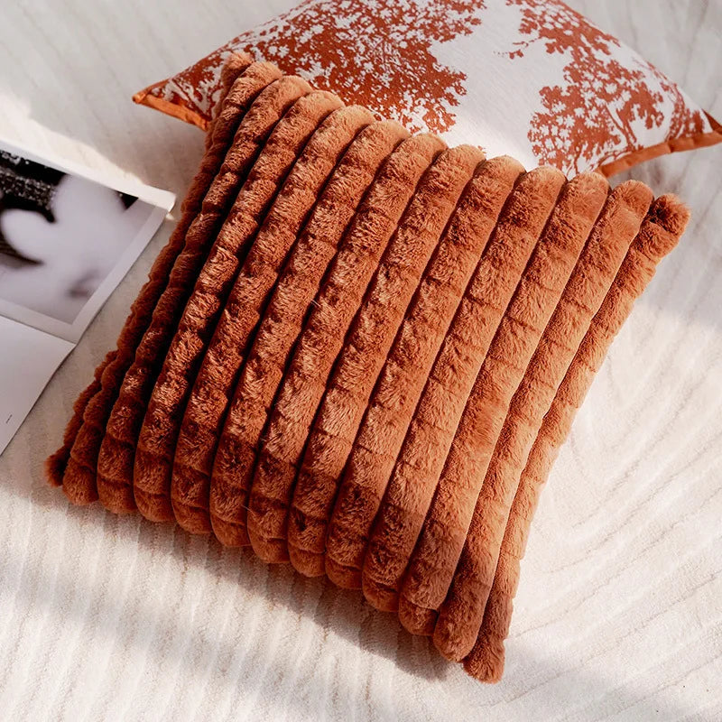 Housse de coussin décoratives – Collection "Coucher d’Ambre"