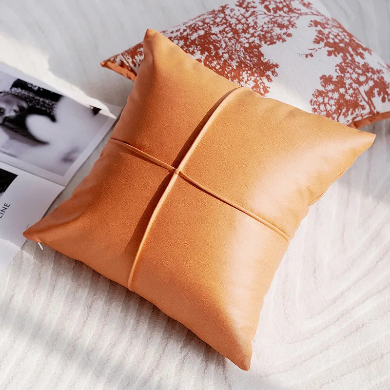 Housse de coussin décoratives – Collection "Coucher d’Ambre"