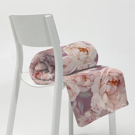 "Morning Rose" blanket, exclusive to ATELIER SHAICO