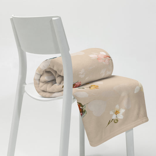 "Begonia" blanket, exclusive to ATELIER SHAICO