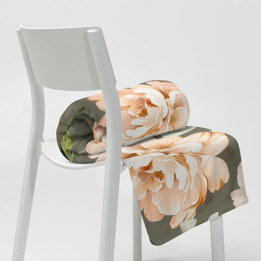 "Rose Champêtre" blanket, exclusive to ATELIER SHAICO